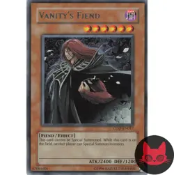Yugioh Vanity's Fiend CDIP-EN017 Rare NM - Image 1