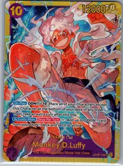 Monkey.D.Luffy OP05-119 SEC English Awakening of the New Era - One Piece Card NM - Image 1