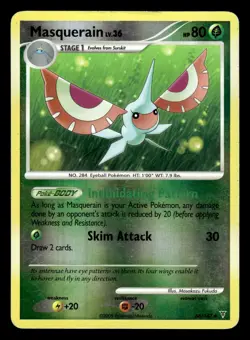 Masquerain 68/147 Reverse Holo Supreme Victors Pokemon Card - Image 1