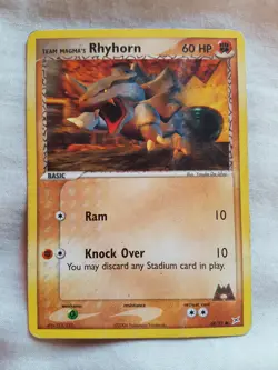 Pokemon Cards EX Team Magma vs Team Aqua make your selection - Image 5