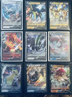 Pokemon 27 V Card Lot SWSH NM/MINT Evolving Skies Fusion Strike & More - Image 2
