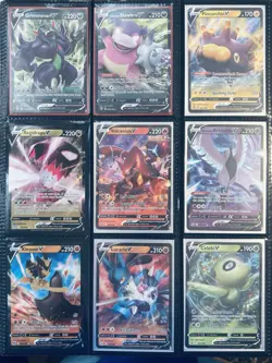 Pokemon 27 V Card Lot SWSH NM/MINT Evolving Skies Fusion Strike & More - Image 3
