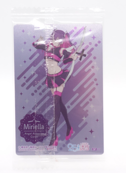 Miriella 2.5 Dimensional Seduction Metallic Wafer Anime Collectible Trading Card - Image 2