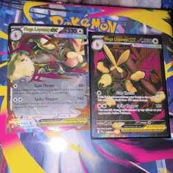 Mega Lopunny EX Holo, Mega Lopunny Ex full art Pokemon TCG Cards MINT CON - Image 1