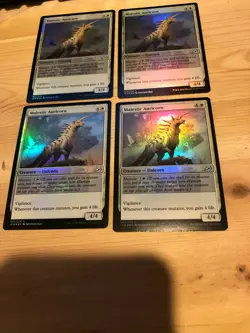 Majestic Auricorn FOIL x4 Ikoria: Lair of Behemoths Pack Fresh NM/M Ships Now! - Image 1