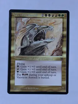 MTG Vaevictis Asmadi Legends English Rare "Hot" - Image 1