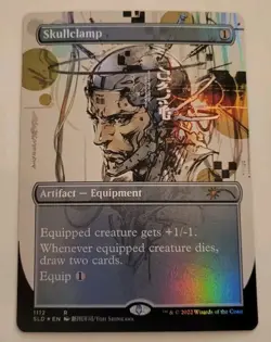 Skullclamp (Borderless) Secret Lair Drop Foil - Image 1