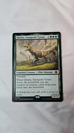 Ghalta, Stampede Tyrant, The Lost Caverns of Ixalan MTG rare near mint - Image 1