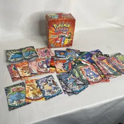 Topps Pokemon Card Collection Regular Non-Holo Near Complete W Box Charizard - Image 1