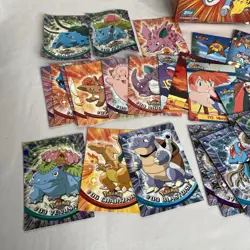 Topps Pokemon Card Collection Regular Non-Holo Near Complete W Box Charizard - Image 2