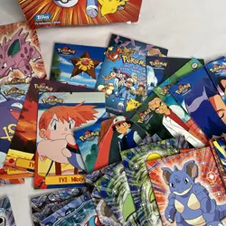 Topps Pokemon Card Collection Regular Non-Holo Near Complete W Box Charizard - Image 5