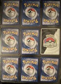 Pokemon Holo Lot Eeveelutions Flareon Jolteon Eevee + Rares Binder Page - Image 2