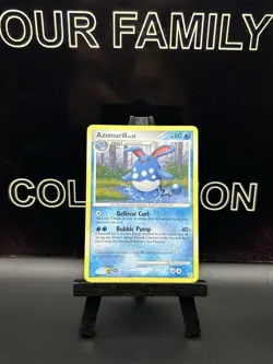 Azumarill - 18/130 - Rare non holo LP Diamond & Pearl Pokemon 2007 - Image 1
