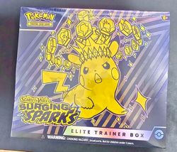 Surging Sparks ETB Elite Trainer Box Sealed - Pokemon TCG Scarlet & Violet - Image 1