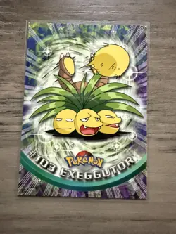 #103 Exeggutor, Topps Blue Logo 1st Printing TV Animation Edition Pokemon - Image 1