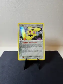 Pokemon TCG: 2006 EX Holon Phantoms Pichu 76/110 Reverse Holo MP - Image 2