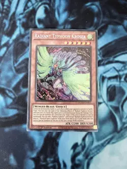 Yu-Gi-Oh! Radiant Typhoon Krosea Secret Rare DOOD-EN015 - Image 1