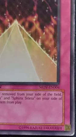 Yugioh Pyramid of Light MOV-EN004 Limited Edition Promo hp - Image 4