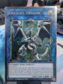 YuGiOh! Firewall Dragon OP16-EN002 Ultimate Rare - Image 1