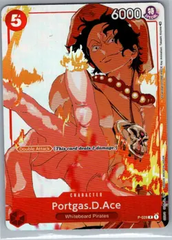Portgas.D.Ace (Gift Collection 2023) P-028 English - One Piece Card - NM - Image 1