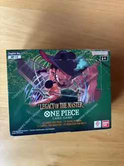 One Piece Card Game OP-12 Legacy of the Master Booster Box, English, New Sealed - Image 1