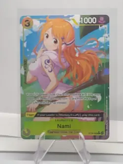 Nami ST29-008 Parallel Starter Deck Full Art One Piece TCG English - Image 1