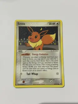 Pokemon Card TCG - Eevee 55/115 Uncommon - Good Condition - Image 1