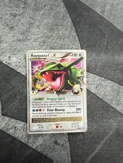 Rayquaza C Lv.X DP47 2009 Black Star Promo Diamond & Pearl Holo Pokemon Card LP - Image 1