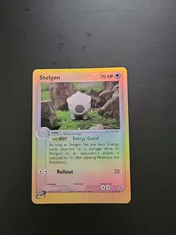 Pokemon 2003 Shelgon EX Dragon Reverse Holo Uncommon Card 41/97 - Image 1