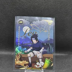 Sasuke Uchiha NRSA01-MR-002L4 Heavens Scroll English Naruto Kayou Card NM - Image 1