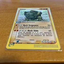 Golem 5/97 2003 Pokemon Card TCG Nintendo e-Series Holo Rare LP - Image 2