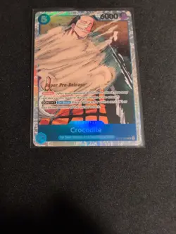 Super Pre-Release | Crocodile | ST03-003 | One Piece Card Game - Image 1