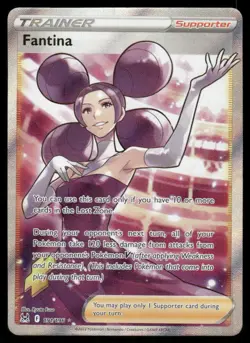 Pokemon Cards Fantina 191/196 Lost Origin Rare Ultra NM - Image 1