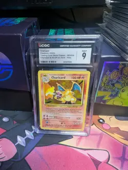 CGC 9 Charizard 003/034 Trading Card Game Classic Holo - Image 1