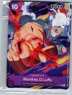 Monkey.D.Luffy (CS 2024 Participation) P-041 English - One Piece Card - Sealed - Image 1