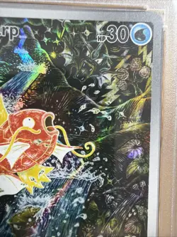 Pokemon TCG Magikarp Holo Card Paldea Evolved Illustration, Rare, PSA 9, 203/193 - Image 3