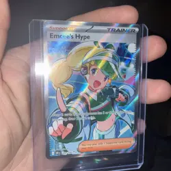 Pokemon TCG NM-Mint Emcee's Hype - Ultra Rare SV10: Destined Rivals 220/182 - Image 2