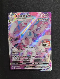 Sylveon VMAX 075/203 Play! Pokemon Prize Pack Series 1 Pack Fresh - Image 1