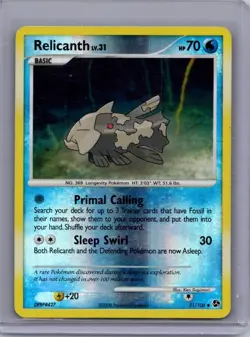 Pokemon Great Encounters #51/106 Relicanth Reverse Holo Lightly played - Image 1