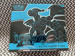 Pokemon Center Exclusive Scarlet Violet Black Bolt Elite Trainer Box ETB Sealed - Image 1