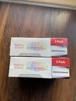 Pokemon Prismatic Evolutions Costco ETB with Booster Bundle x 2 - Image 3