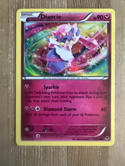 Pokemon TCG Diancie Phantom Forces 71/119 Holo Holo Rare VLP - Image 1