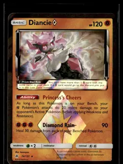 2018 Sun & Moon - Forbidden Light Diancie Prism Star Basic/Rare Prism Star #74 - Image 1