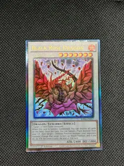Black Rose Dragon - Ultimate Rare 1st Edition RA04-EN057 - NM - YuGiOh - Image 1