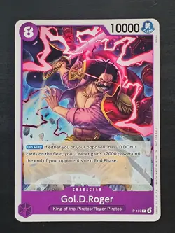 Gol D. Roger Promo P-107 - One Piece Store Tournament 2025 Vol. 4 - Image 1