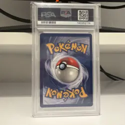 1999 POKEMON CARD DRAGONITE FOSSIL 1ST EDITION #4/62 -HOLO PSA 9 MINT - Image 2