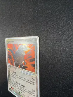 Pokemon TCG Aggron EX Sandstorm Holo Rare Card 95/100 - Image 2