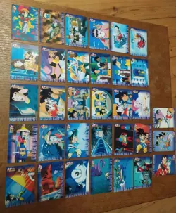 lot 33 Carddass Panini DBGT Dragon Ball GT Serie 2 1999 Cards Francais Goku - Image 1