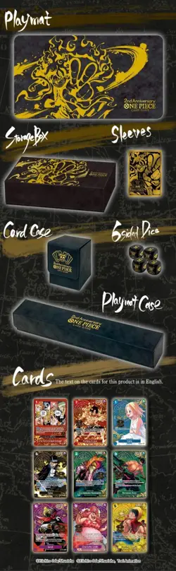 One Piece Card Game - 2nd Anniversary Set - English - Factory Sealed Box - Image 3