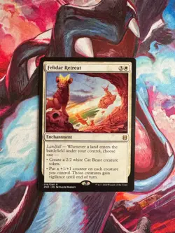 MTG Felidar Retreat Zendikar Rising 016/280 R EN NM-LP - Image 1